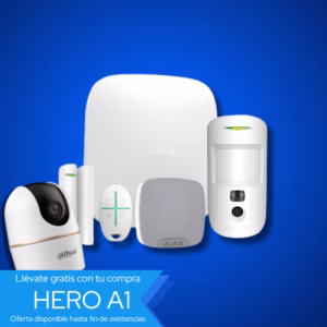 Pack Alarma Ajax con MotionCam + Hero A1